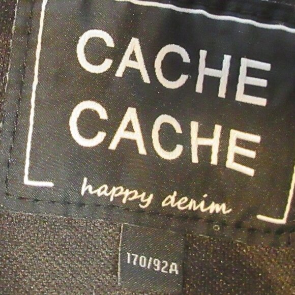 Cache Cache Happy Denim Knee Length Coat/Dress Size 170/92A = Size Large - Picture 2 of 8